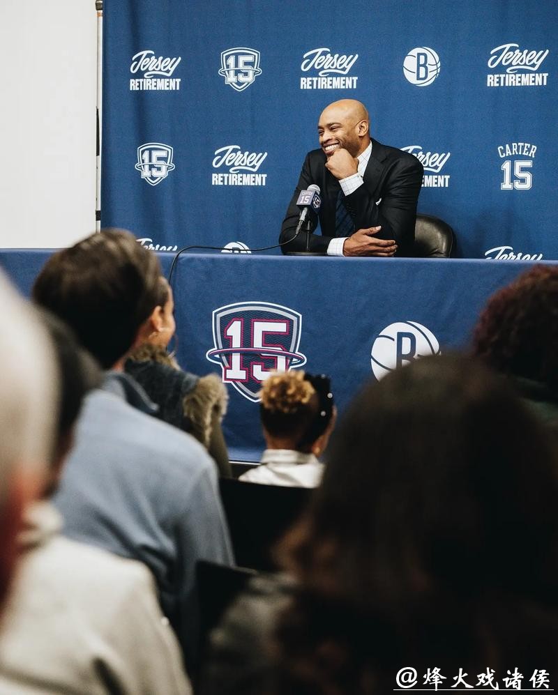 篮网官宣将退役卡特球衣 效力5赛季3入全明星