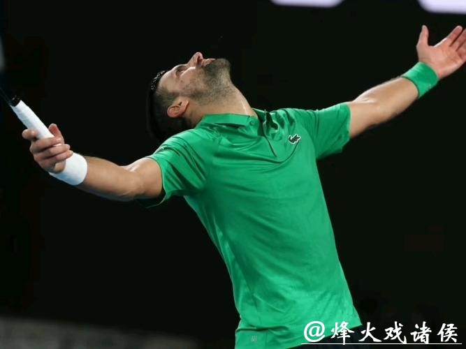 五盘苦战击败辛纳 德约科维奇晋级澳网男单决赛